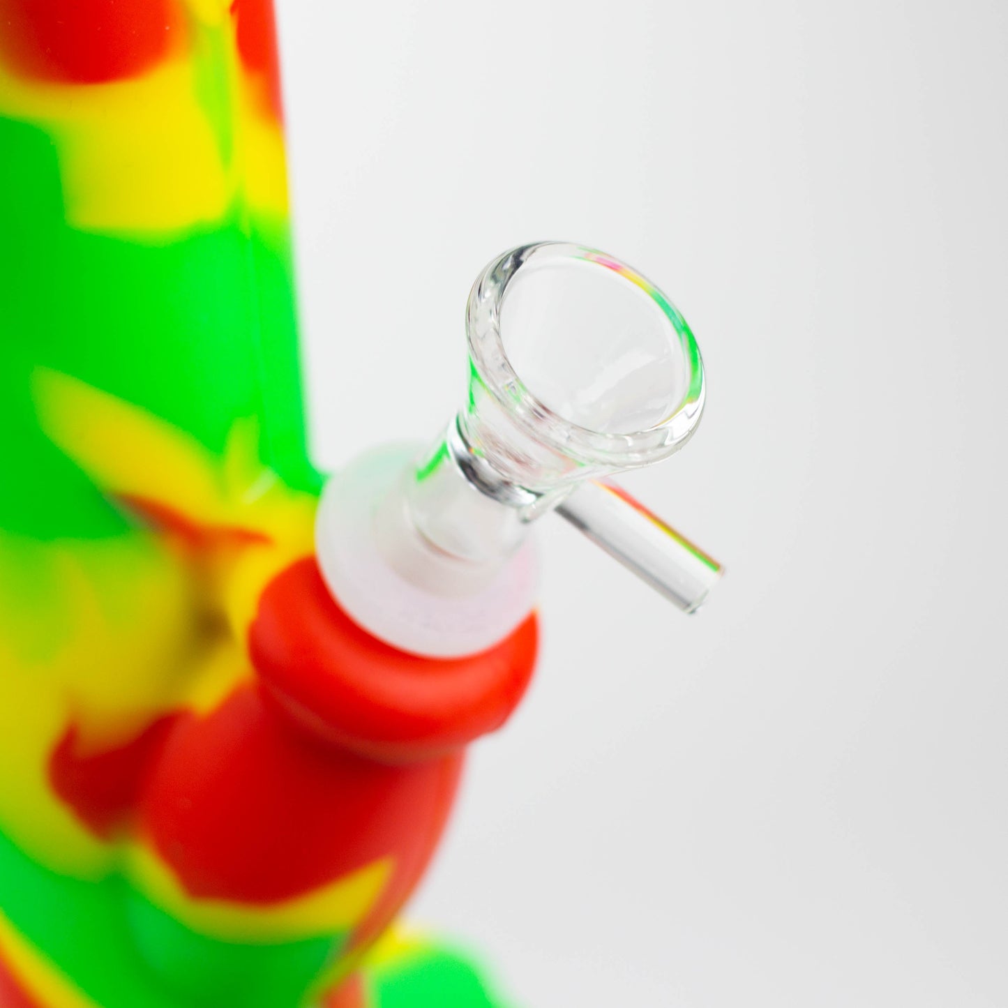10" Straight Tube silicone bong-Assorted [TX9]_5