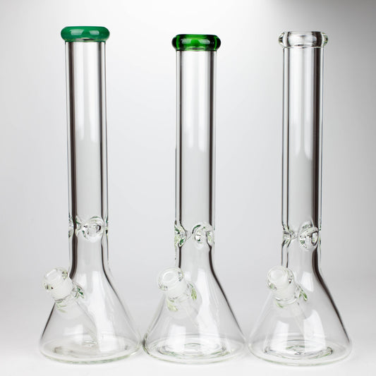 16 inch 9mm Beaker base glass bong [C4112-B]_0