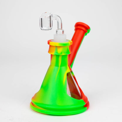 6" Silicone+Glass Rig-Assorted [175B]_1