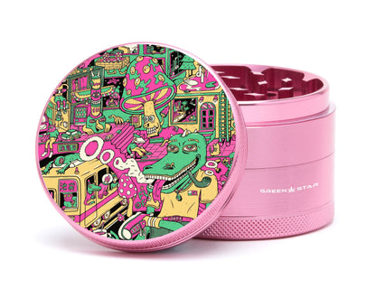 Green Star | 2.5" (63mm) Grinder - Chilled Out Design_2