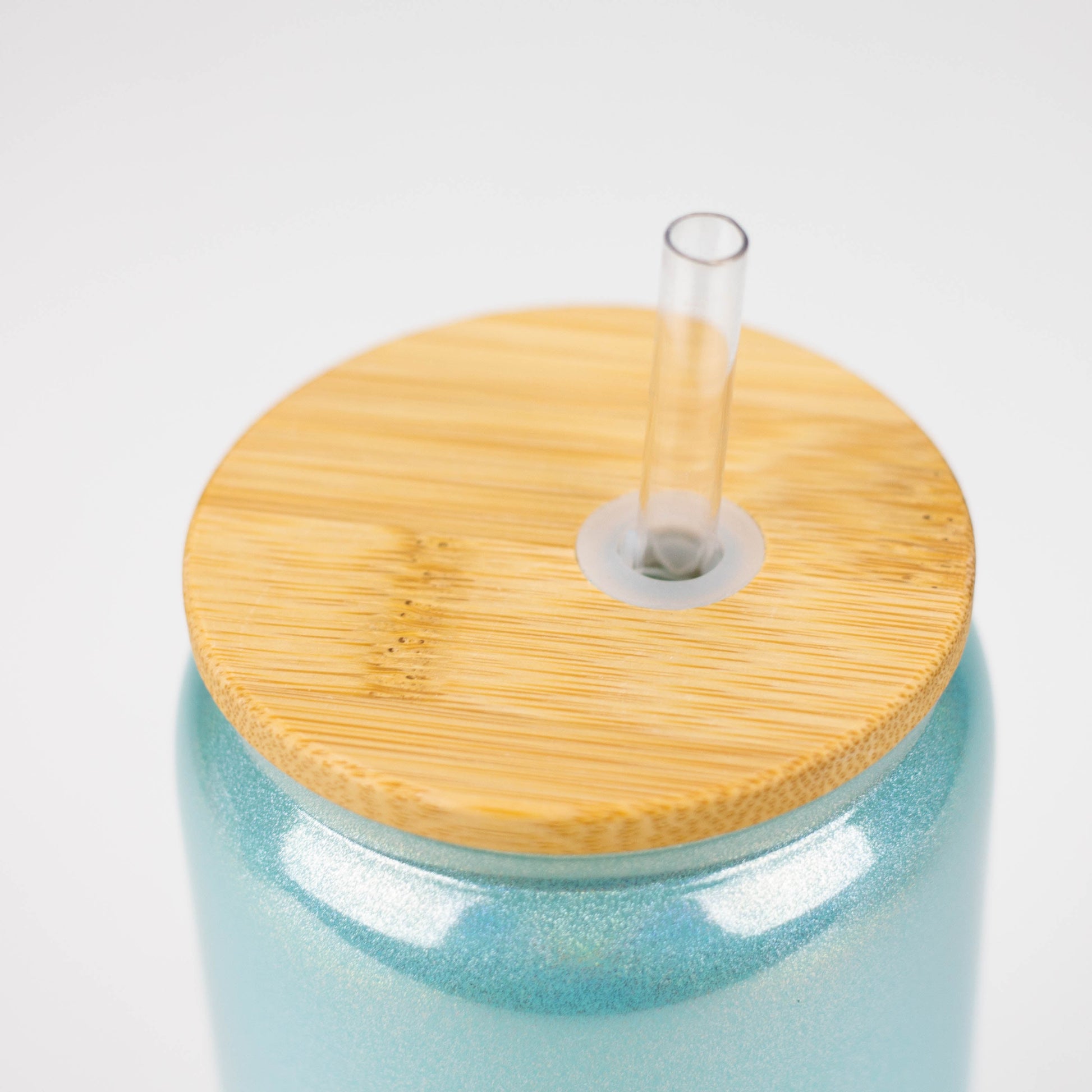TRIM QUEEN | GOOD VIBES GLASS TUMBLER WITH LID AND STRAW_6