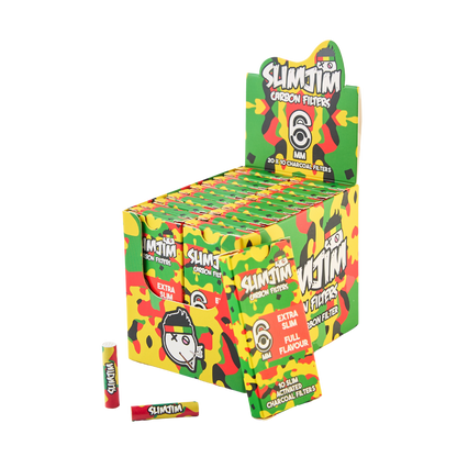 Slimjim | Camo 6mm Carbon Filters (Pack of 20)_3