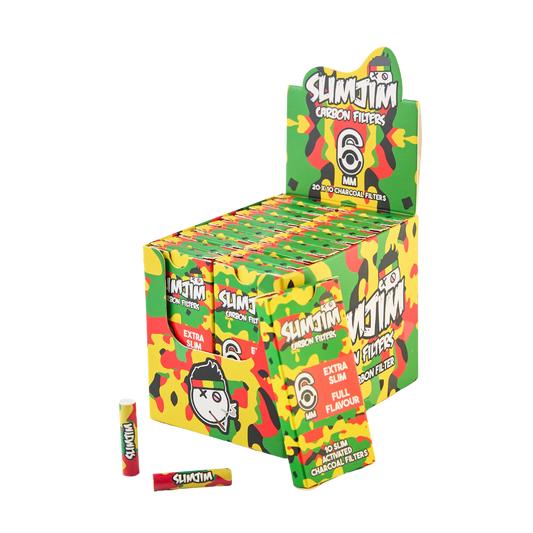 Slimjim | Camo 6mm Carbon Filters (Pack of 20)_3