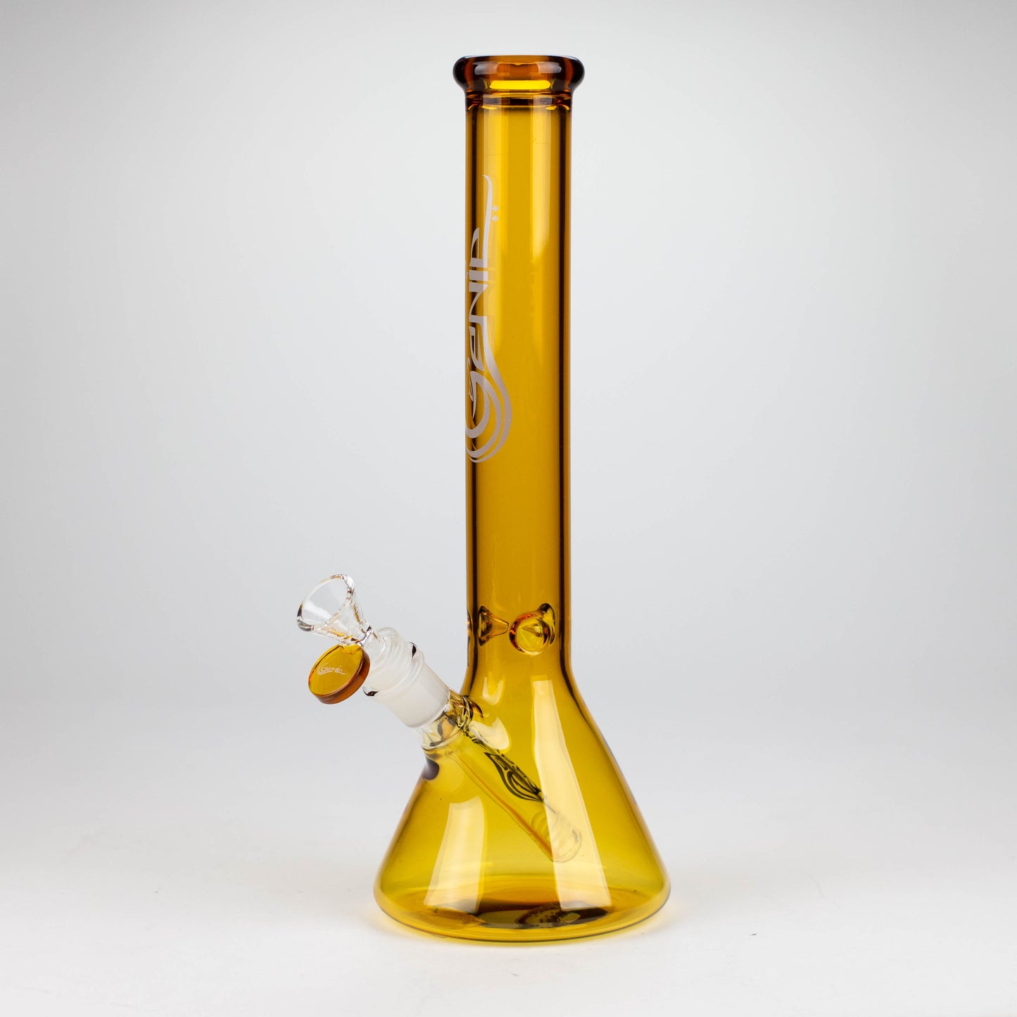 [12 Pack Bundle] Genie | 12" color tube glass water bong [GB2130]