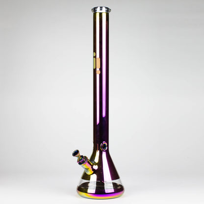 Infyniti | 24"metallic  7mm glass water bong [GP1774]_4