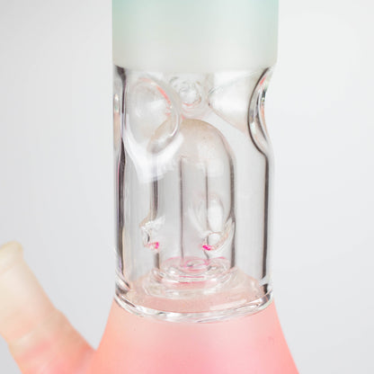 8" Rastafarian Single Dome Percolator Ice Bong_3