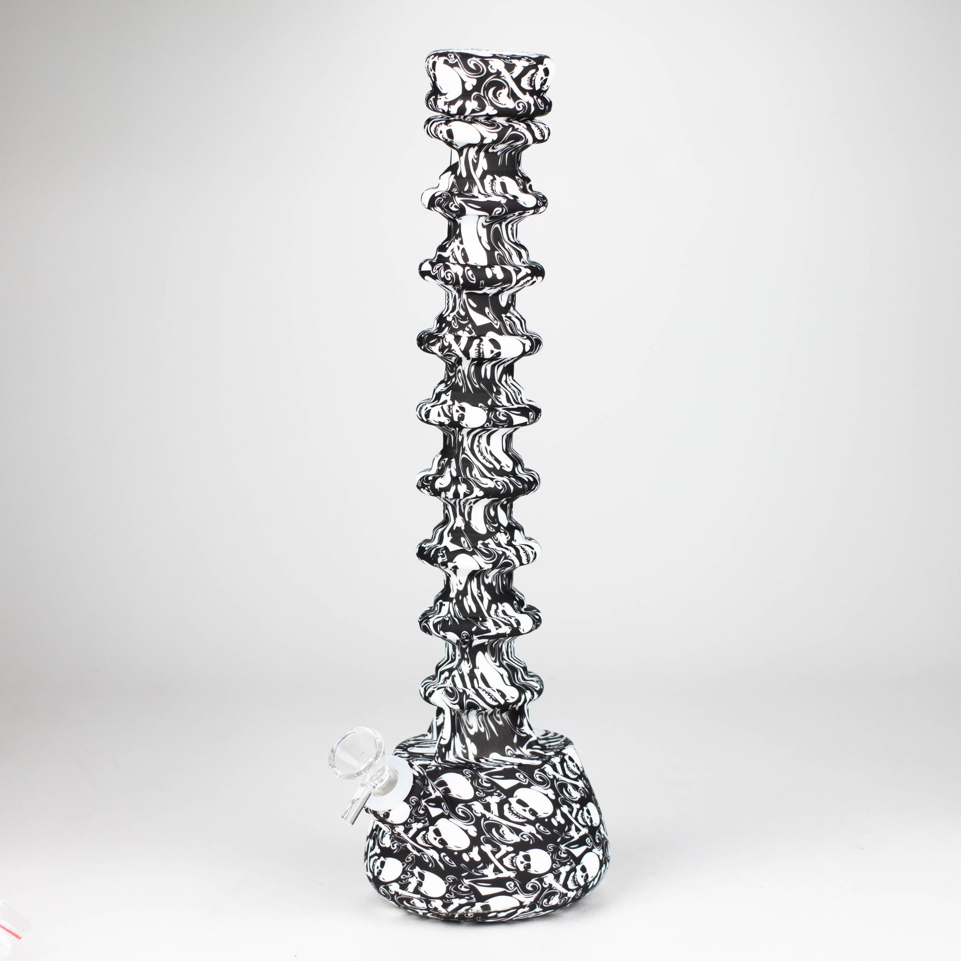 9"-15" extendable silicone water bong_3