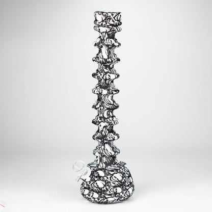 9"-15" extendable silicone water bong_3
