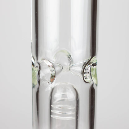 16" Color accented 7 mm glass water bong With Dffiuser_11