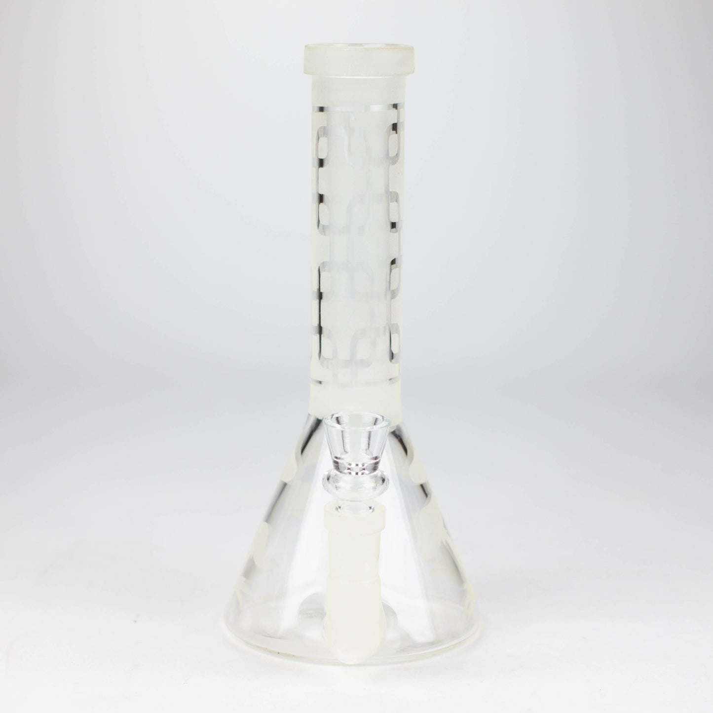 12" GLOW IN DARK BEAKER BONG WITH ICE CATCHER_3