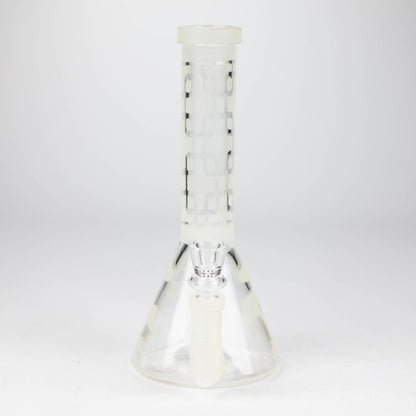 12" GLOW IN DARK BEAKER BONG WITH ICE CATCHER_3