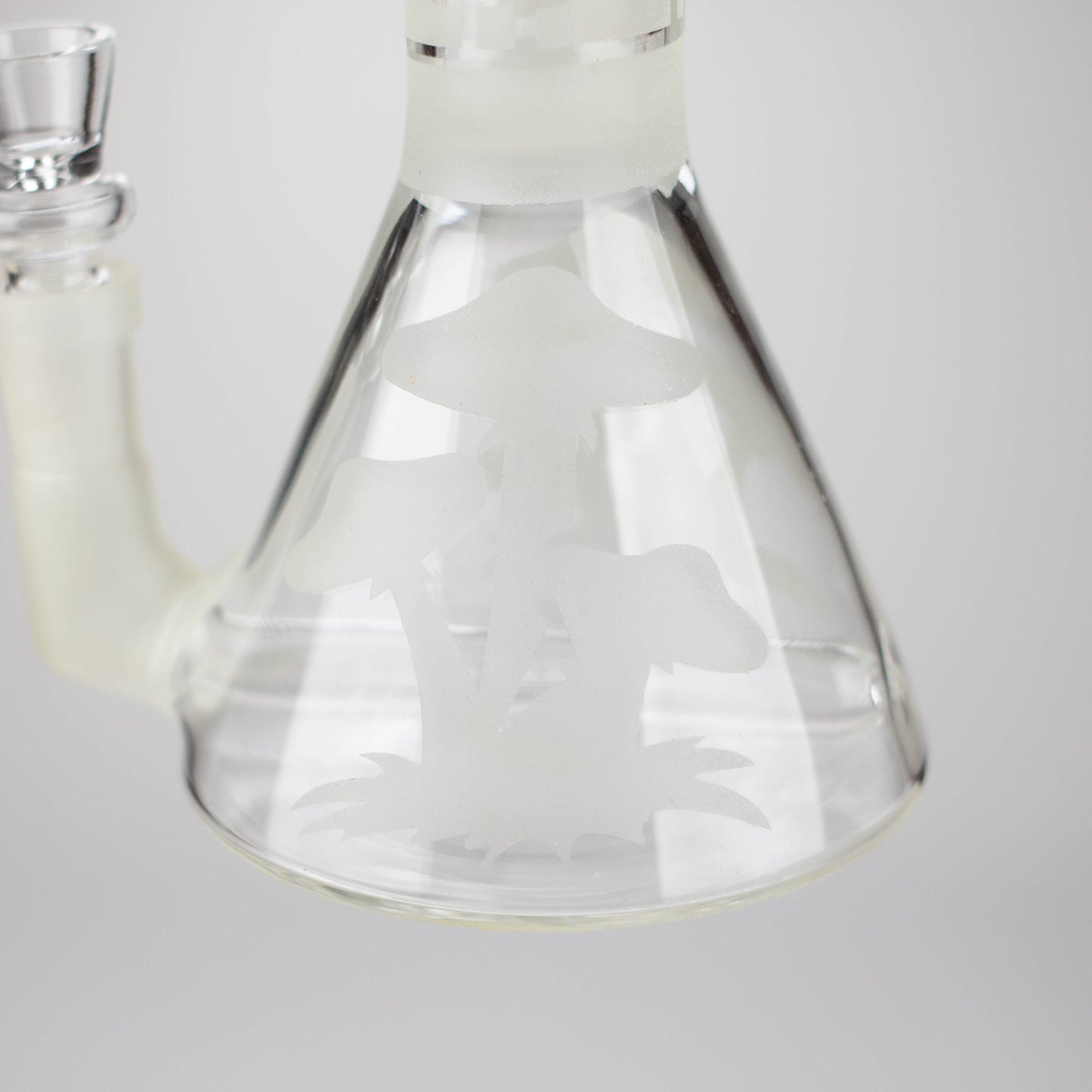 12" GLOW IN DARK BEAKER BONG WITH ICE CATCHER_5