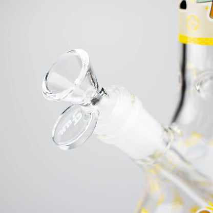 9"  Glow In The Dark 4mm glass bong [S60]_14