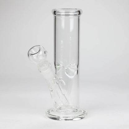 8" clear straight bong_0
