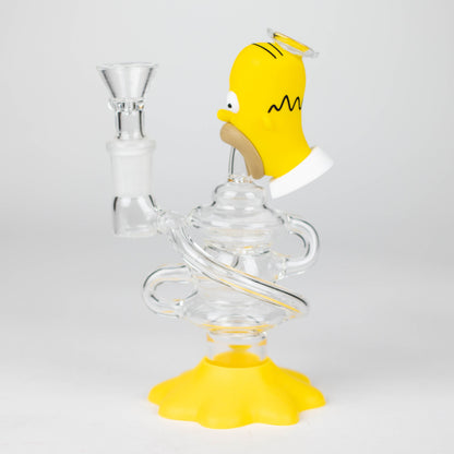 6.3" Cartoon Character Functional Glass Water Pipe_1