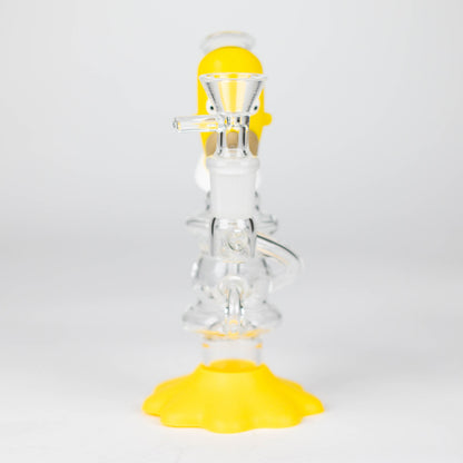 6.3" Cartoon Character Functional Glass Water Pipe_2