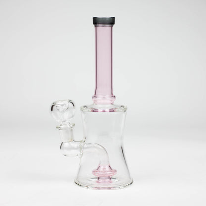 8" color tube glass bong with diffuser_5
