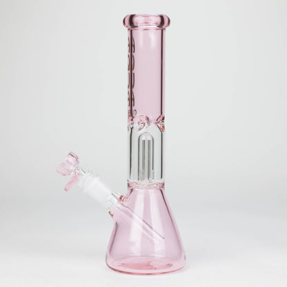 AQUA | 10″ Glass Bong with Percolator & Bowl [B2]_11