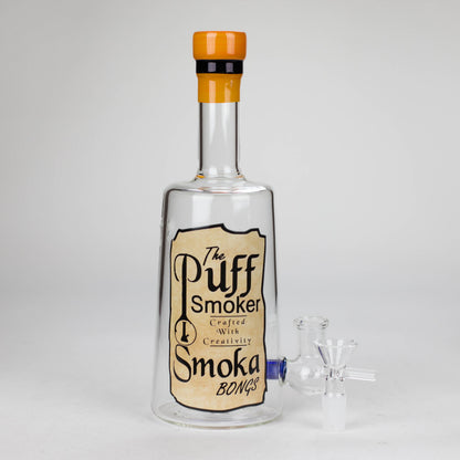 9" Liquor Bottle Glass Bong [MK-BB01]_10