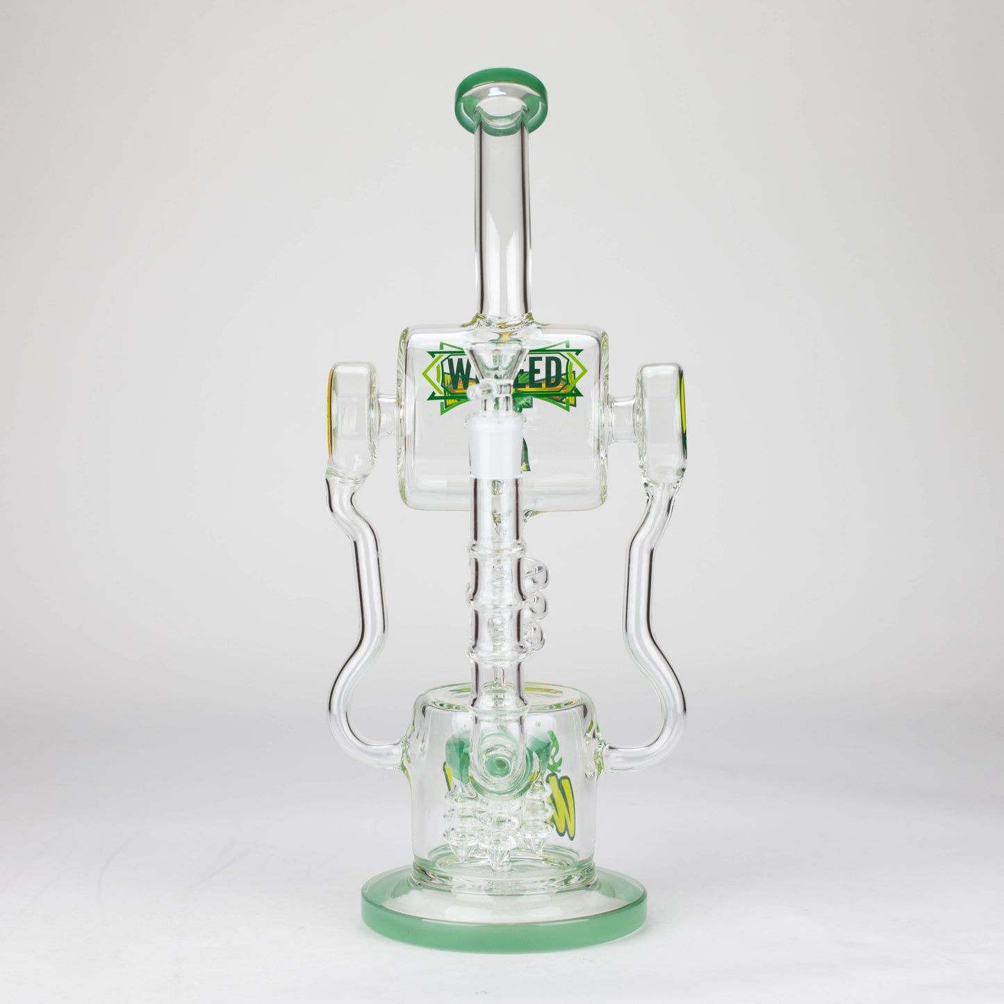 WENEED | 14" Pulse Helix Glass bong_11