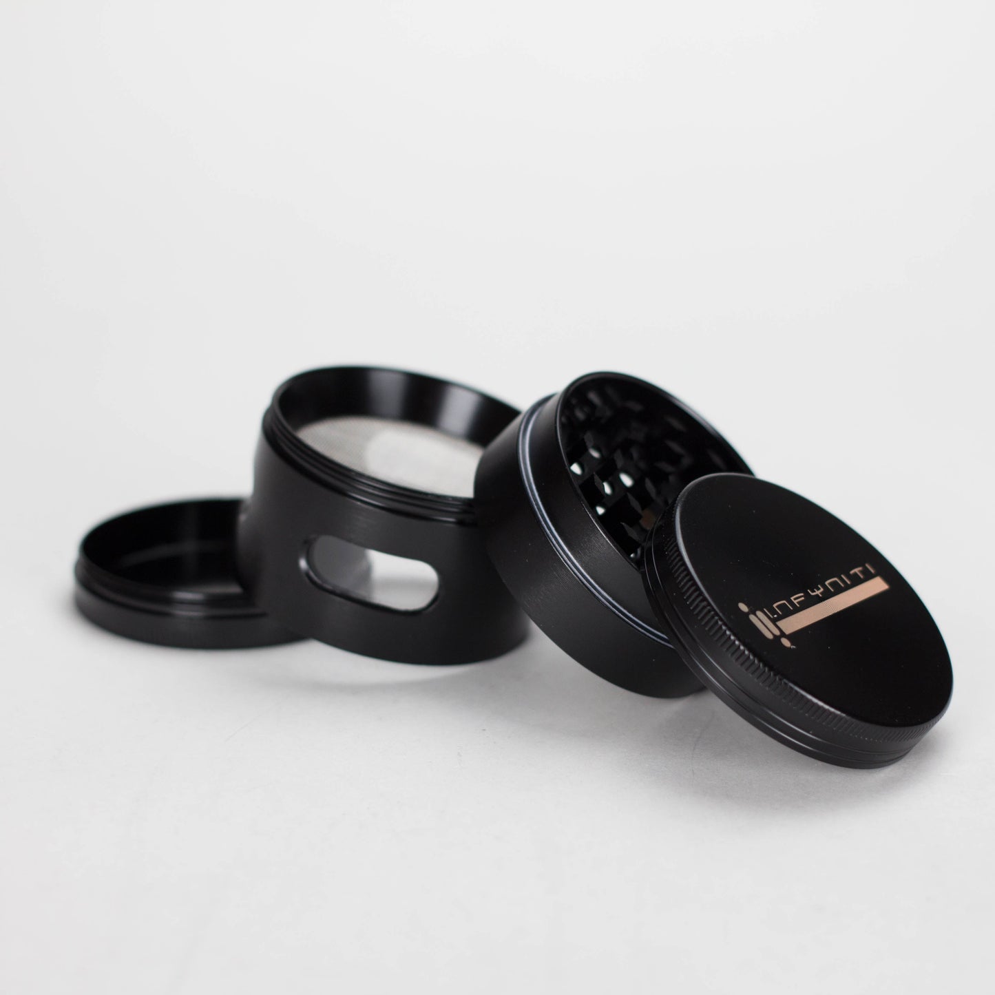 Infyniti | 4 Parts grinder with side window [ GR1021 ]_5