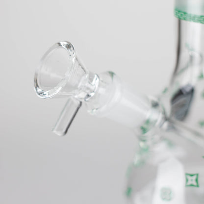 8.5" Gorilla Designs Glow In The Dark beaker bong In the Box [PIP301]_3