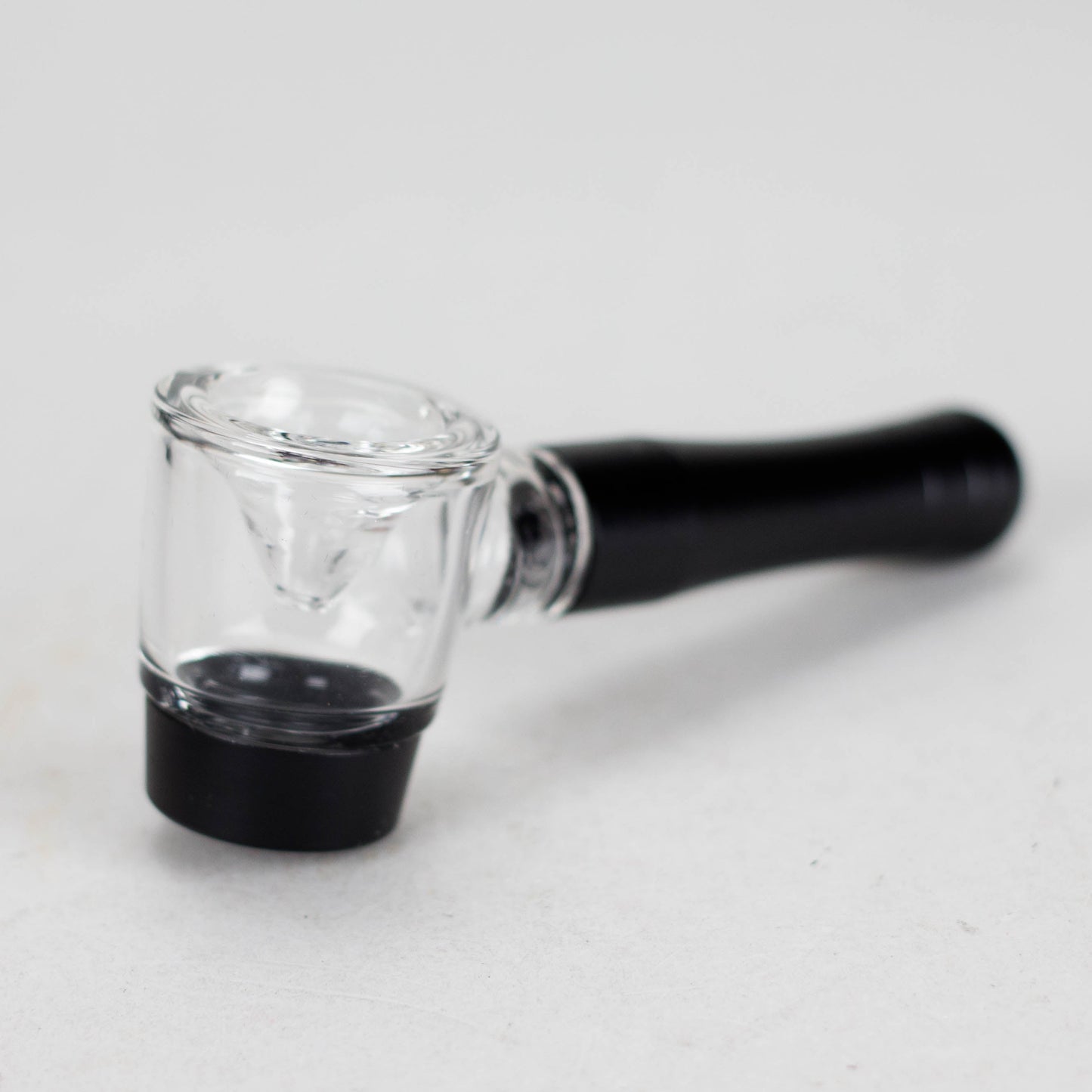 4" Pipe -Aluminum+Glass, Black Color  [YD1500]_0