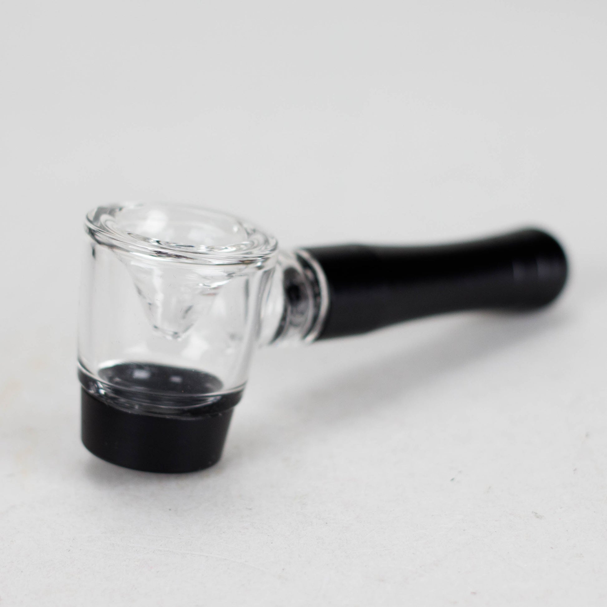 4" Pipe -Aluminum+Glass, Black Color  [YD1500]_0