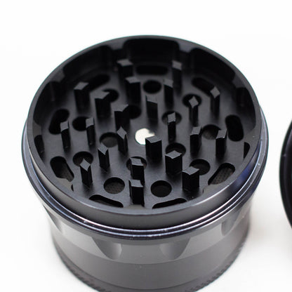 60mm 4 Part Grinder, With Grinding Gear on Top and Black Color [CN6402]_8