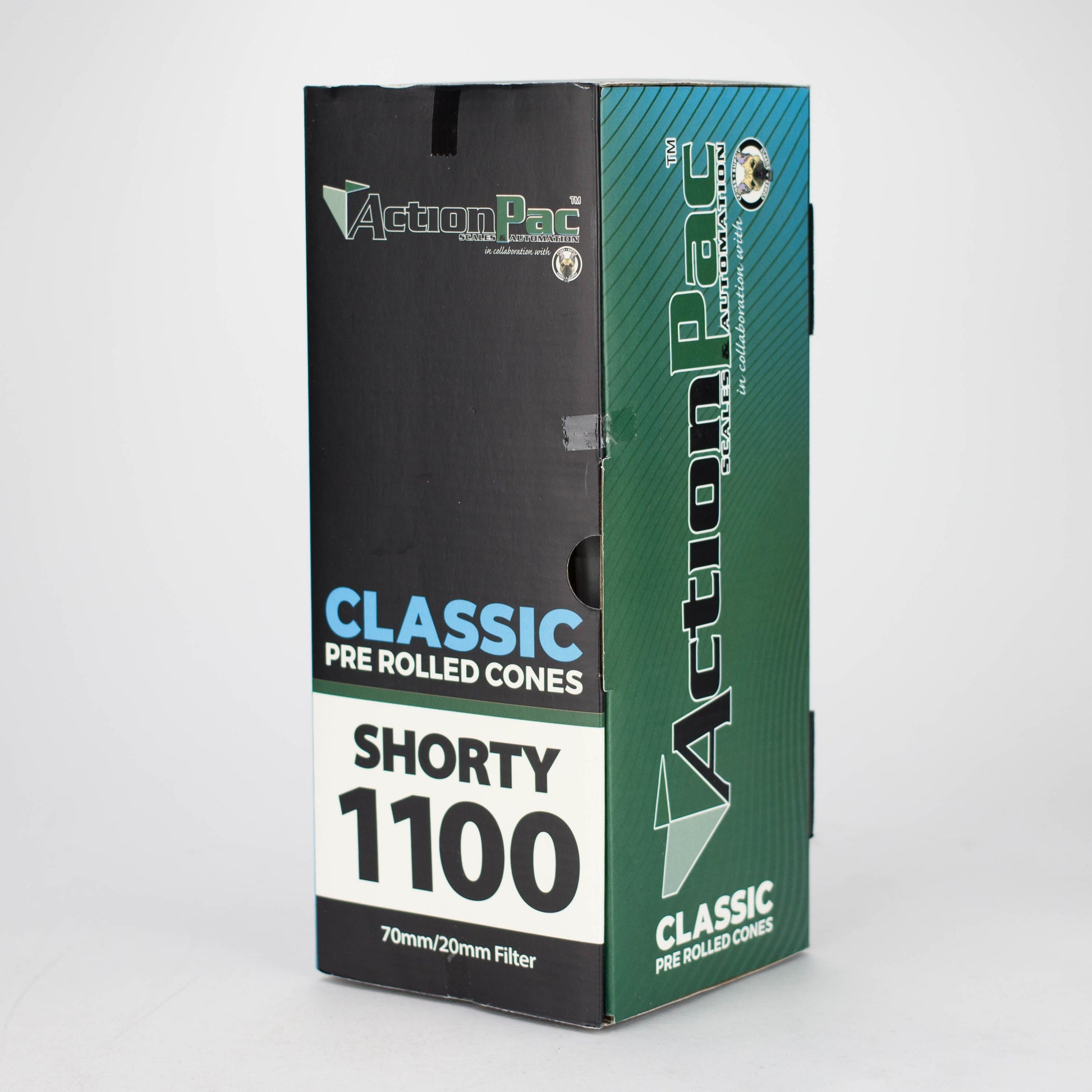 ActionPac X Cone+Supply | Shorty 1100 70mm Classic Pre-Rolled cones_0