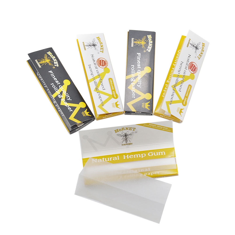 HORNET | Black  Single Wide Size Rolling Paper_3