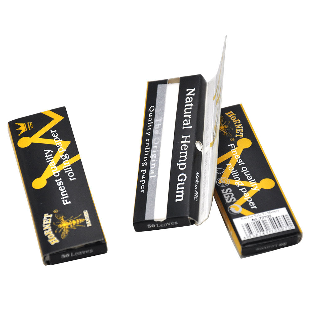 HORNET | Black  Single Wide Size Rolling Paper_5