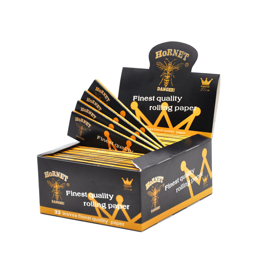 Hornet | Black Natural Gum King Size Rolling Paper_2