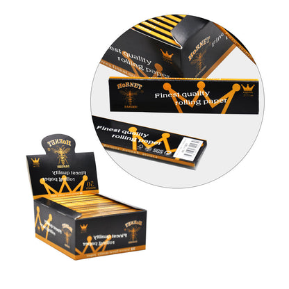 Hornet | Black Natural Gum King Size Rolling Paper_1