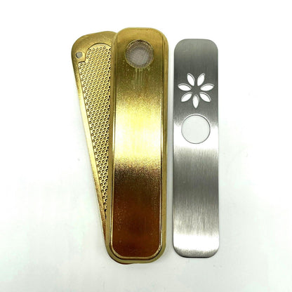 Classic Flat Metal Pipe For Dry Herb [PIP790]_2