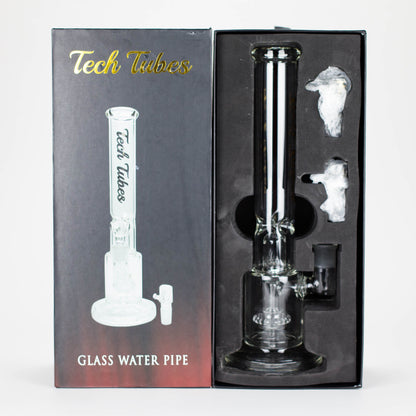 Tech Tubes | 14" Circ Cannon Clear Glass Bong_5