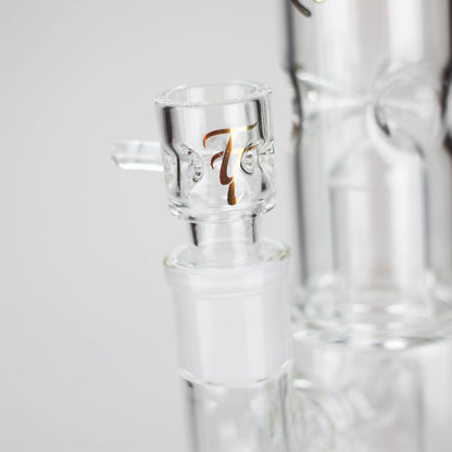 Tech Tubes | 14" Circ Cannon Clear Glass Bong_13