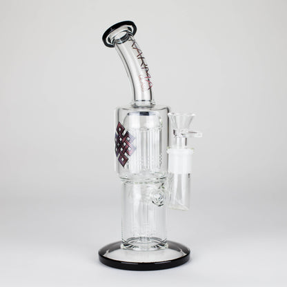 Karma | Glass Bong 11" Double Tree Bend_0