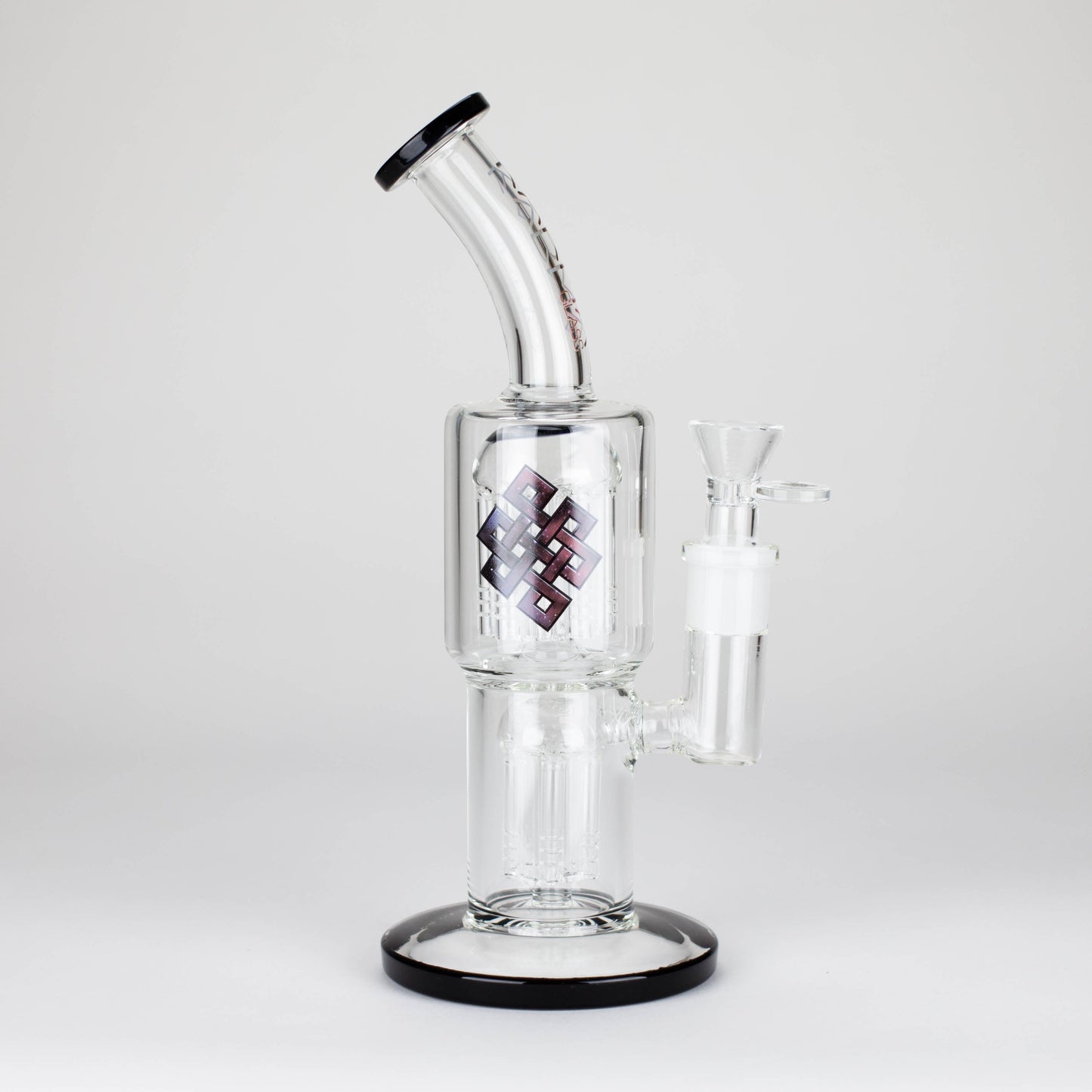 Karma | Glass Bong 11" Double Tree Bend_3
