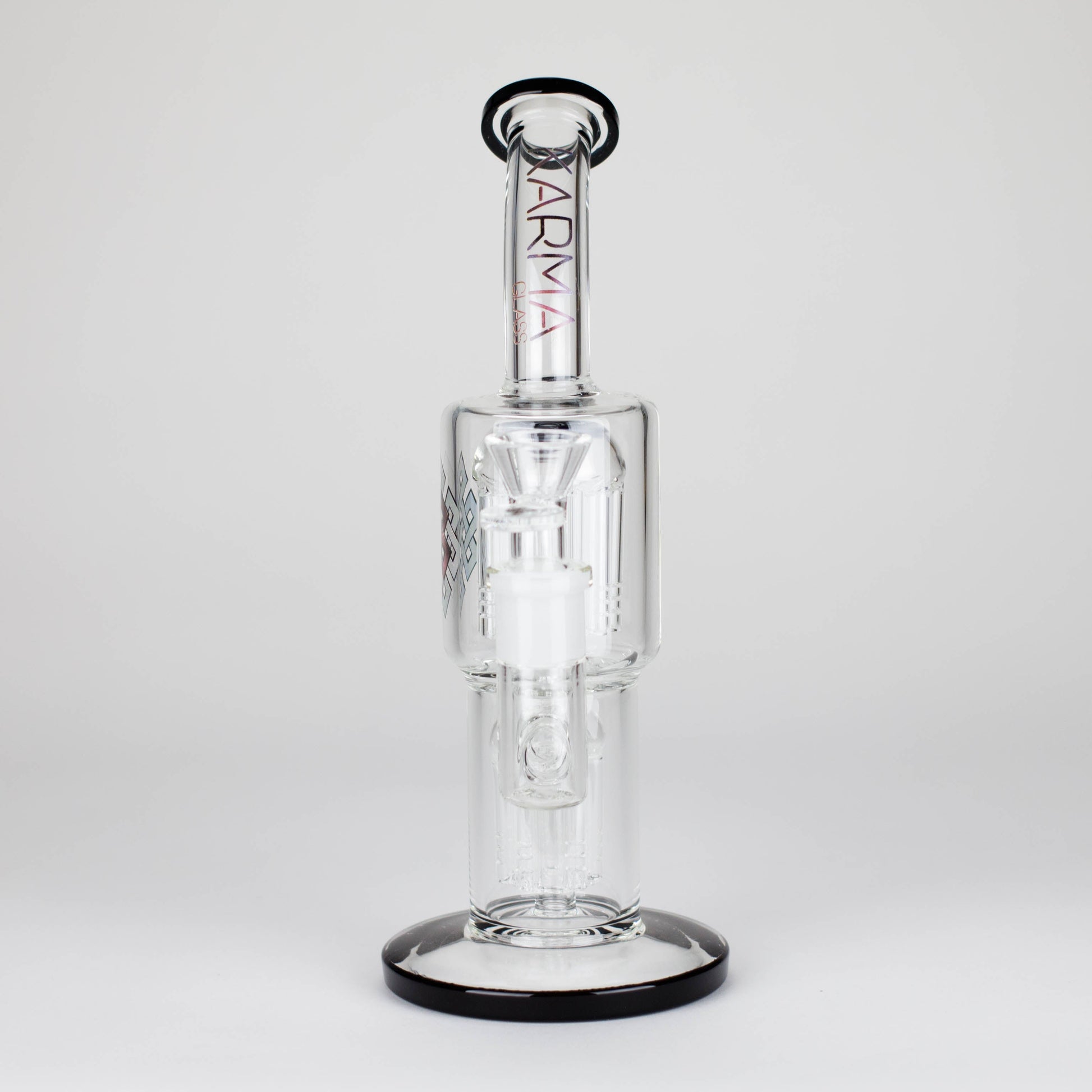 Karma | Glass Bong 11" Double Tree Bend_4