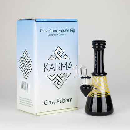 Karma | Mini Beaker With Banger Glass Rig_1