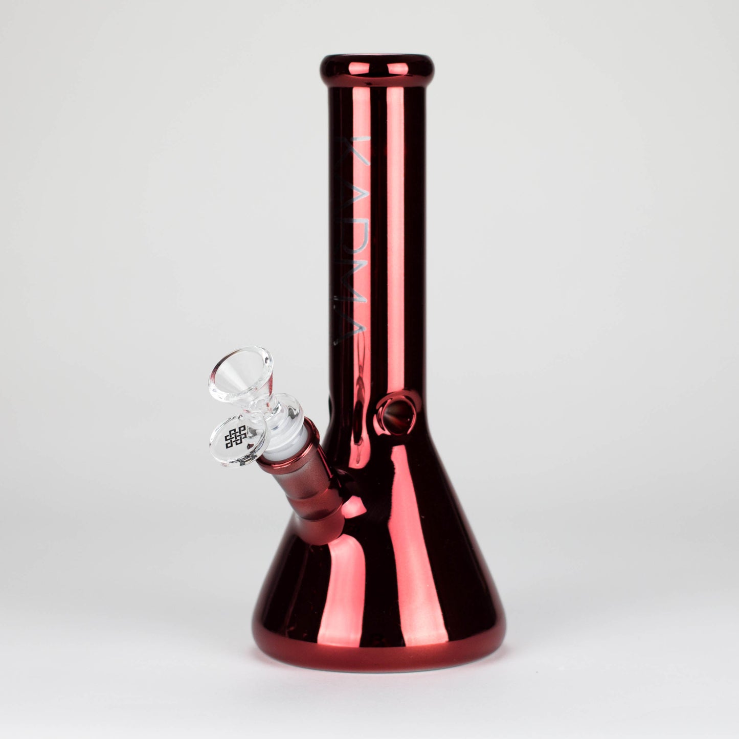 Karma | Glass Bong 9" Beaker Metallic_0