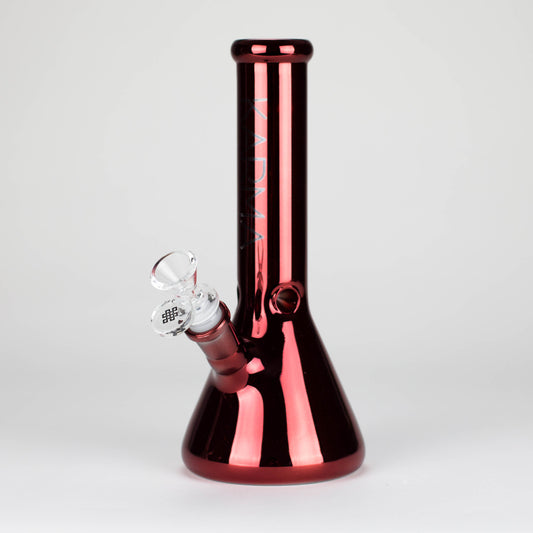 Karma | Glass Bong 9" Beaker Metallic_0