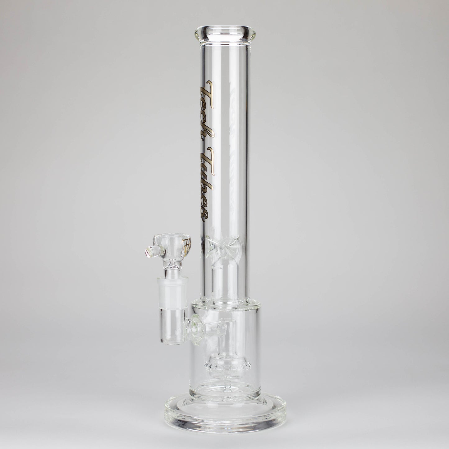 Tech Tubes | 14" Circ Cannon Clear Glass Bong_7
