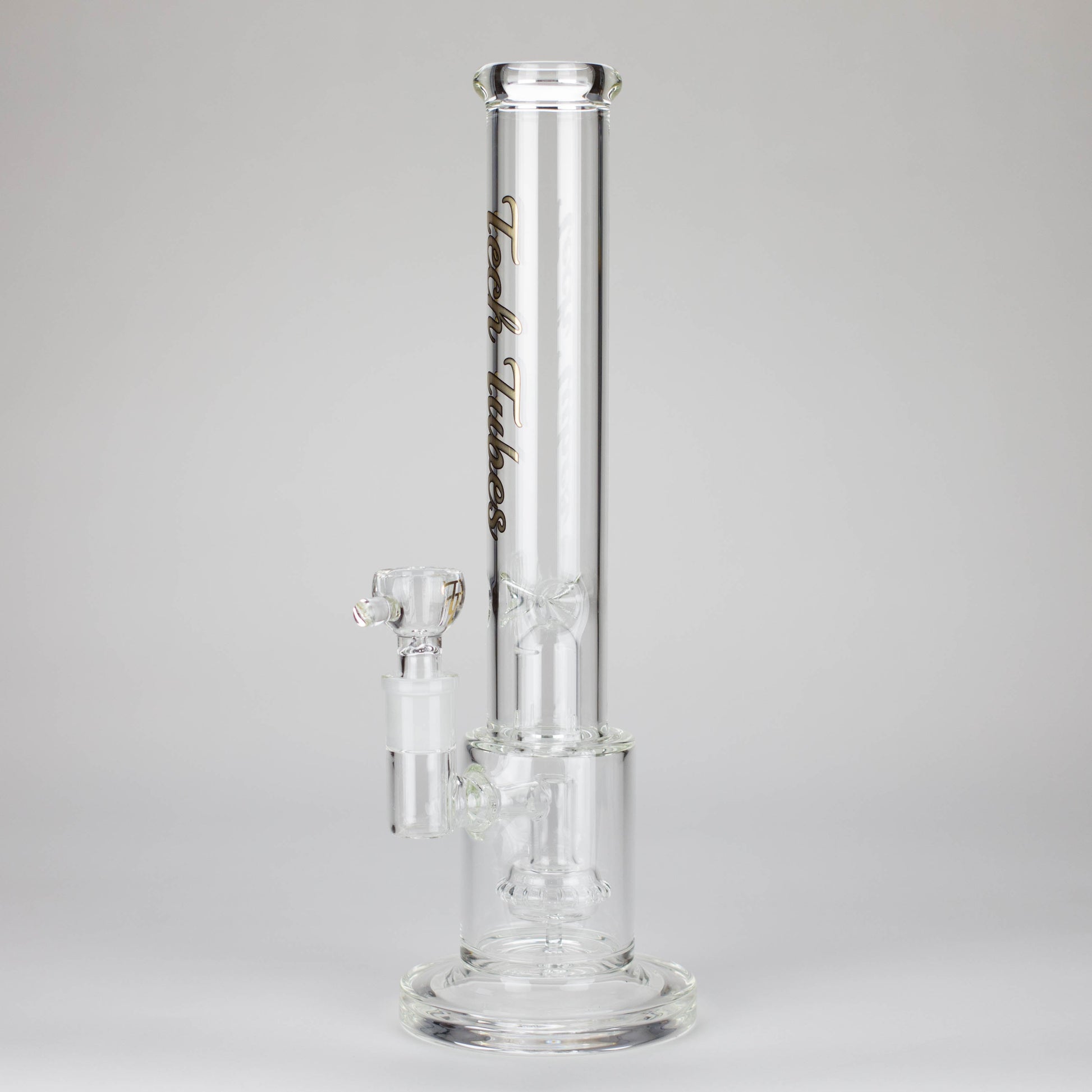 Tech Tubes | 14" Circ Cannon Clear Glass Bong_7