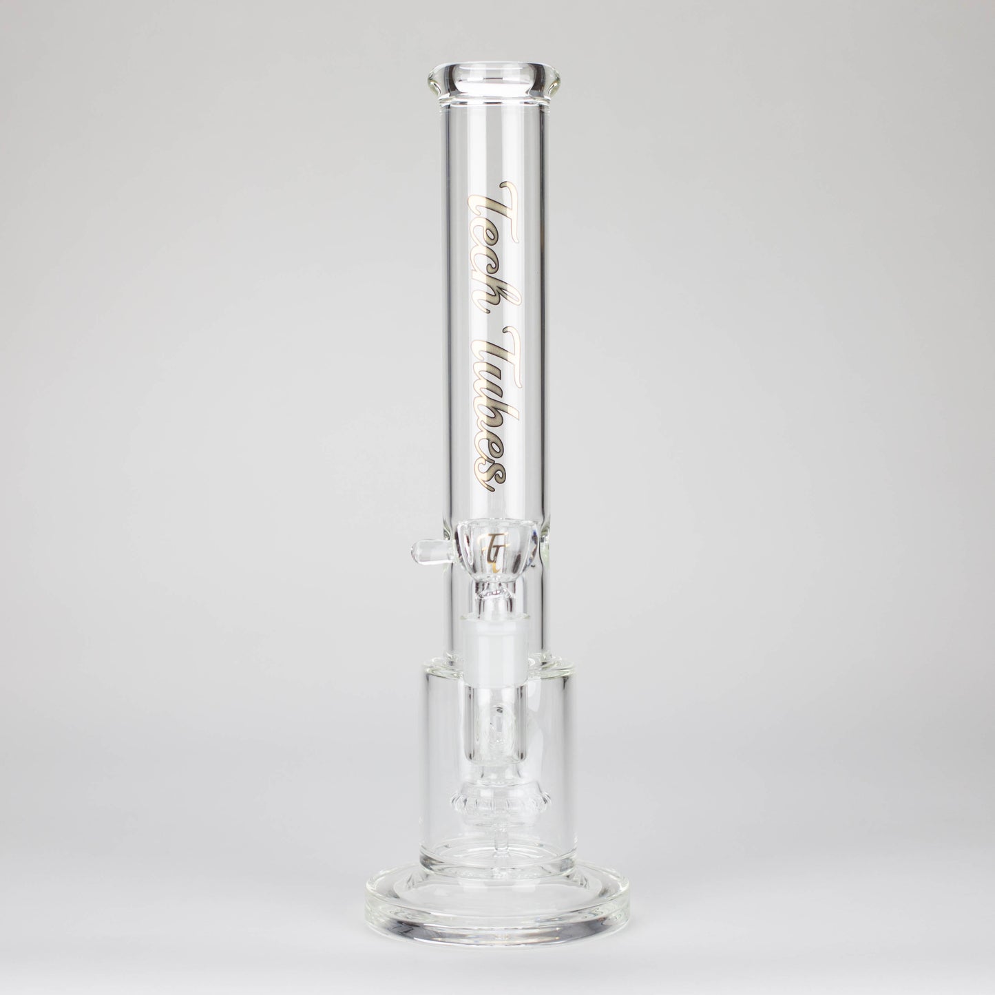 Tech Tubes | 14" Circ Cannon Clear Glass Bong_8