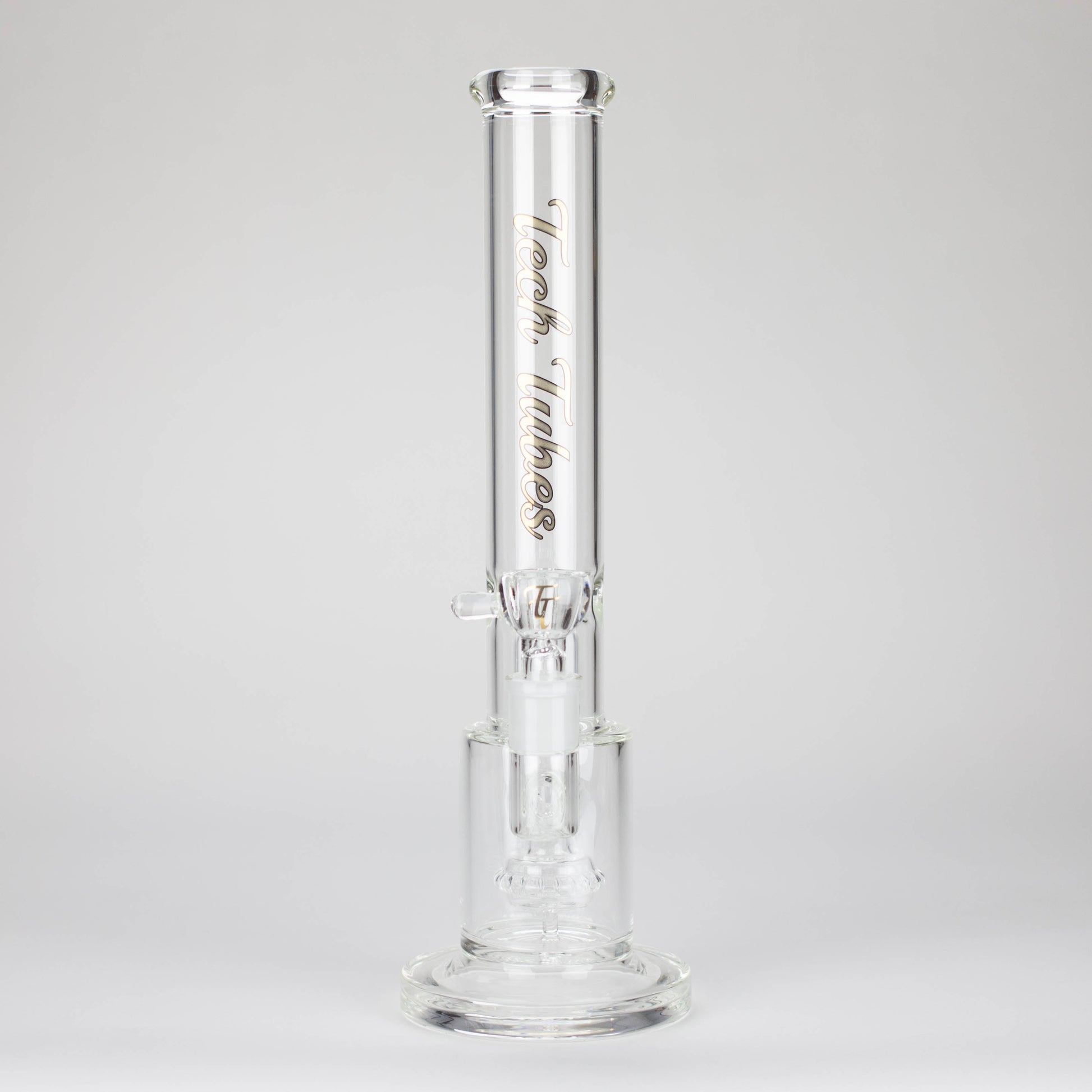 Tech Tubes | 14" Circ Cannon Clear Glass Bong_8