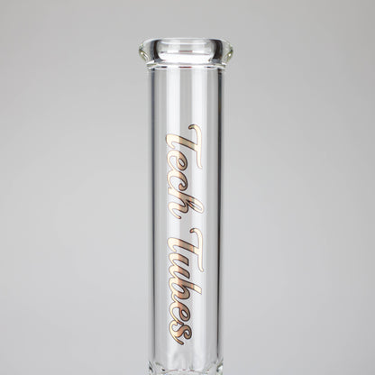 Tech Tubes | 14" Circ Cannon Clear Glass Bong_10