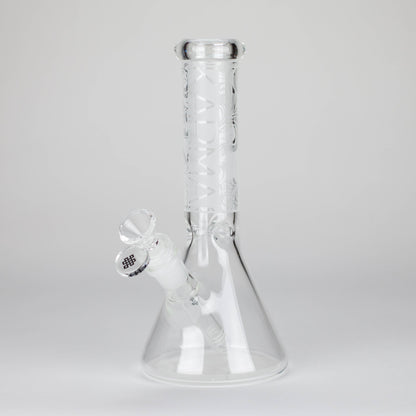 Karma | 9" Beaker Sandblasted Glass Bong_0