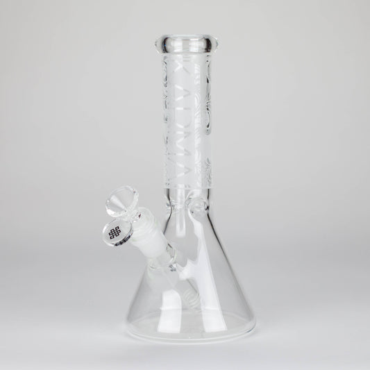 Karma | 9" Beaker Sandblasted Glass Bong_0